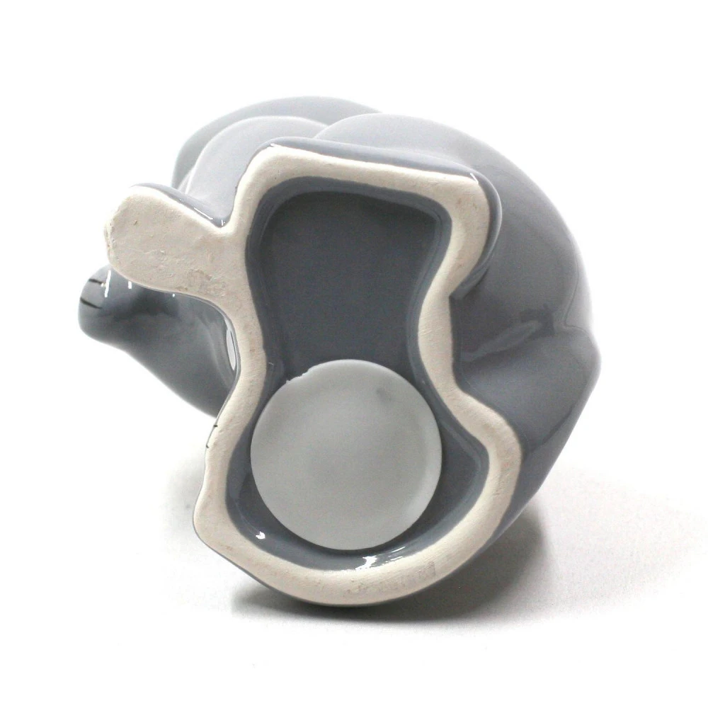 Tirelire Chat Gracile - Gris – Image 4