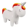 Tirelire Licorne 20 Cm - Blanche